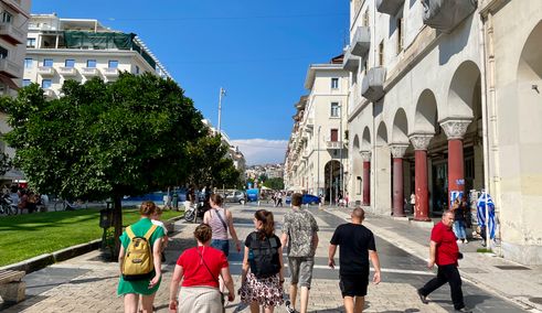 Wandeling Thessaloniki